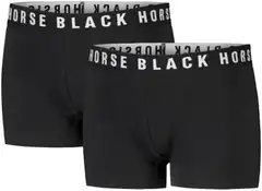 Black Horse lasten bokserit 2-pack J008 - BLACK - 1