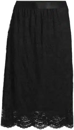 London Fog naisten pitsihame 221L264026 - black - 2