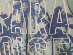 House miesten t-paita Palm Beach 195H152613 - Sage Green - 5