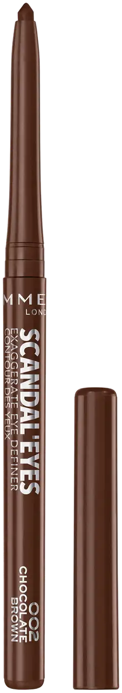 Rimmel Scandal'eyes Eye Definer 0,35 g, 002 Chocolate Brown silmänrajauskynä - 1