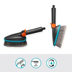 GARDENA Käsikäyttöinen pesuharja M Cleansystem, pehmeä - 3