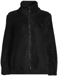 House naisten fleecetakki sherpa YLJ4610 - Black - 2