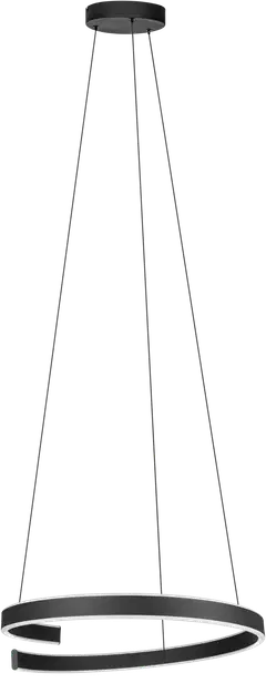EGLO Riippuvalaisin connect.z Andabaia-z led 42,5W Ø60cm musta/valkoinen - 1