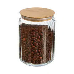 Luminarc lasipurkki Nova puukansi 1 l - 2