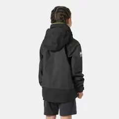 Helly Hansen nuorten kuoritakki JR Salt Port 2.0  41694 - ebony - 4
