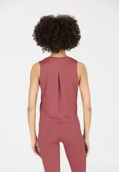 Athlecia naisten Pacy lyhythihainen treenipaita - 4378 Roan Rouge - 9