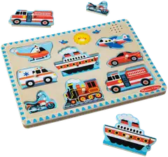 Melissa & doug Äänipalapeli Ajoneuvot - 2