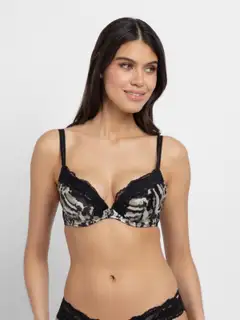 Dorina naisten rintaliivit Push up FXPG0054 - BLACK - 4