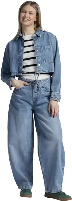 WKLY. naisten farkut balloon shape CYCLO® 222W280350 - Denim blue - 5