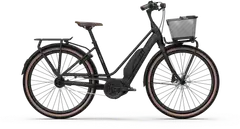 Helkama e-Aino 27,5" Kaupunkisähköpyörä 5-vaihdetta runko 52 cm musta - 1