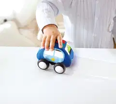 Hape Pull-Back pehmoautot - 4