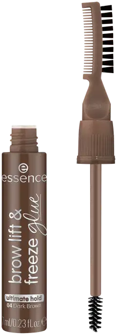 essence brow lift & freeze glue 04 Dark Brown 7 ml - Dark Brown - 2