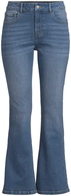WKLY. naisten farkut Flare fit - Tinted d.blue - 2