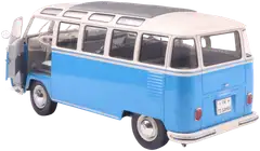 Solido 1:18 VW T1 21 WINDOWS b. blue/white, keräilyauto, pienoismalli - 5