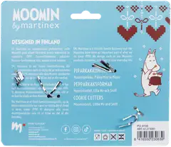 Martinex Muumi piparimuottisettti 3kpl sydäntalvi - 3