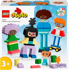 LEGO DUPLO Town 10423 Rakenna ihmisiä isoine tunteineen - 3