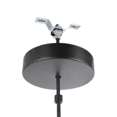 EGLO Riippuvalaisin Velasco 40W Ø31cm puu/musta - 2