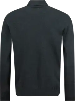 TEX miesten pooloneule puuvillaa I992457 - GREEN DARK - 2