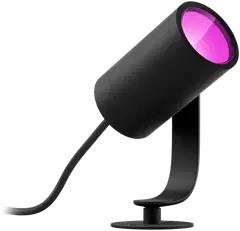 Philips Hue Lily -lisäkohdevalaisin 8W 2000-6500K 590LM musta säädettävä - 1