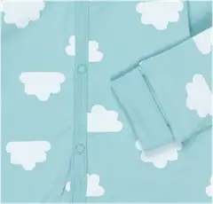 Ciraf vauvojen pyjama 250B252912 2-pack - blue cloud aop - 3