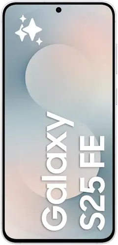 Samsung älypuhelin S25 FE 128 GB valkoinen - 2