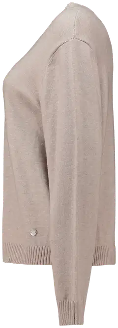 Zabaione naisten neule Am44ber - beige melange - 2