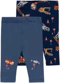 Ciraf vauvojen collegeleggingsit Piipaa 2-pack 250B262922 - Vintage Indigo - 1