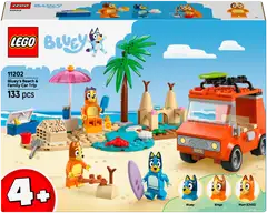 LEGO Bluey 11202 Blueyn perheen autoretki rannalle - 2