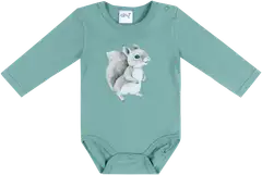 Ciraf vauvojen body Kurre - 16-5808tcx iceberg green - 1