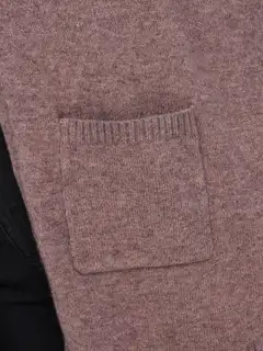 ONLY CARMAKOMA naisten neuletakki Caresly - Rose Brown - 7