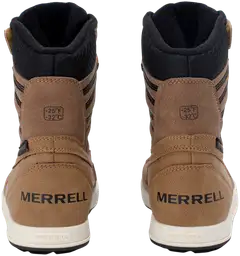 Merrell lasten vedenpitävä talvikenkä Snow Bank 5.0 - Wheat/Black - 5
