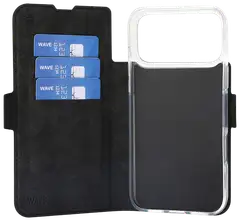 Wave MagSafe -yhteensopiva Book Case, Apple iPhone 17 Pro Max, musta - 4