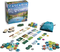 Cascadia Alpine Lakes Nordic -lautapeli - 2