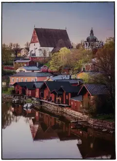 Jysmä matto Porvoo - monivärinen - 1