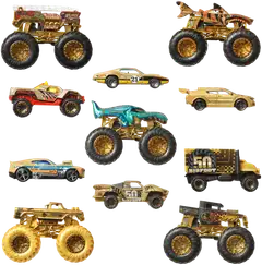 Monster Trucks Bigfoot Trophy Champions -autoleikkisetti - 3