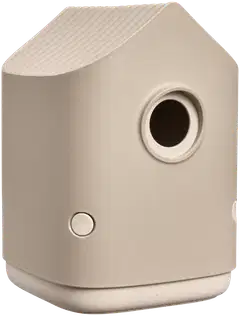 elho linnunpönttö cozy 18cmx18cmx k23cm beige - 1