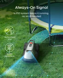 eufy robottiruohonleikkuri E18, 1200m2 - 2