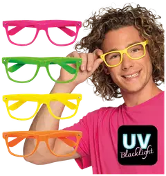 Hupilasit, neon värilajitelma - 1