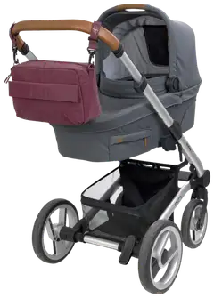 Lässig hoitolaukku Organizer 2-in-1 punainen - 3