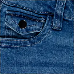 House lasten farkut säädettävällä vyötäröllä 23TH292614 - Blue denim - 3