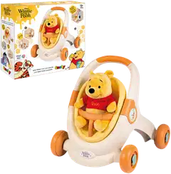 Little Smoby kävelyvaunu 3-in-1 ja Nalle Puh -pehmolelu - 1