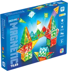Geomag Tiles Gems Rakennussetti 60 Osaa - 1