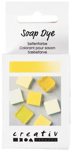 Creativ Company saippuaväri, kerma, keltainen, 10 ml - 2