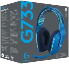 Logitech pelikuuloke Lightspeed G733 sininen - 7