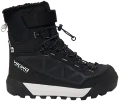 Viking lasten vedenpitävä talvikenkä Constrictor Warm SC WP - BLACK - 1