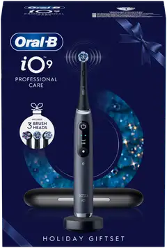 Oral-B sähköhammasharja iO9S musta lahjapakkaus - 4