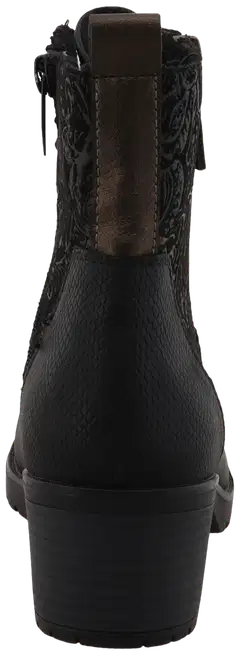 House naisten korolliset nilkkurit Tilda - Black/print - 5