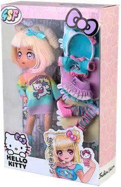 Hello Kitty Manga Fashion Unicorn -nukke - 2