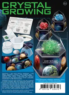 4M Mielikuvitukselliset kristallit, lajitelma - 8