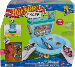 Hot Wheels Skate Flush & Go Skate Bowl -sormiskeittileikkisetti - 7